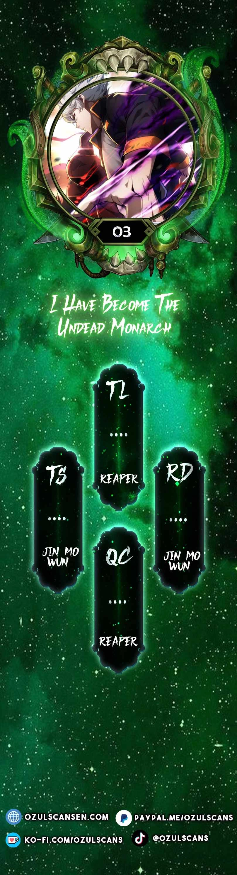 I Have Become The Undead Monarch Chapter 3 1